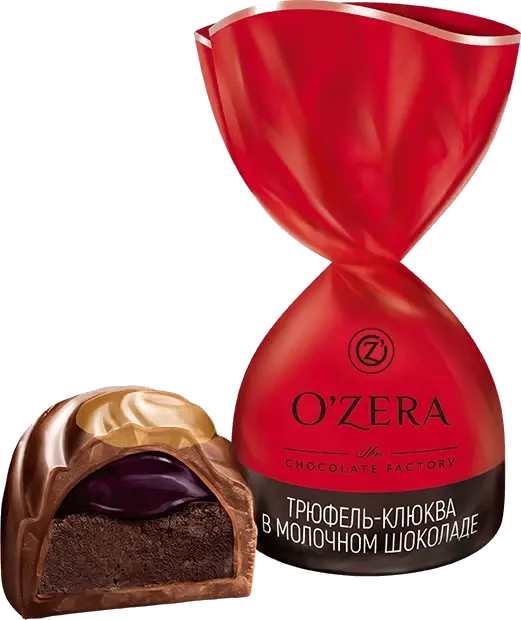 O`Zera трюфель - клюква в молочном шоколаде