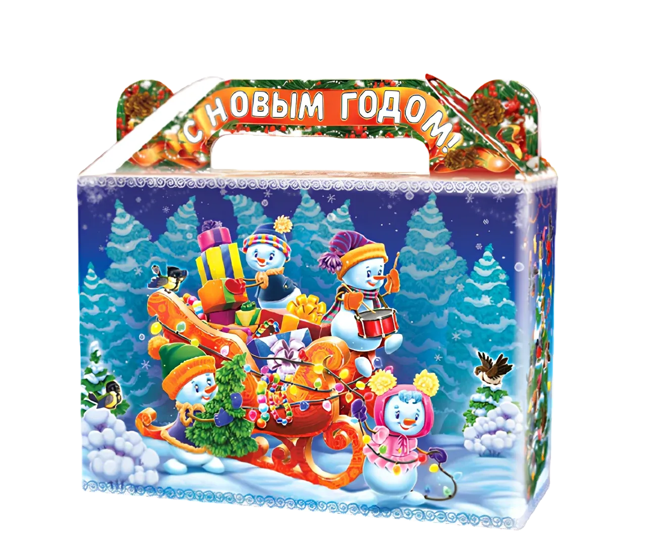 Веселые снеговички 850 гр