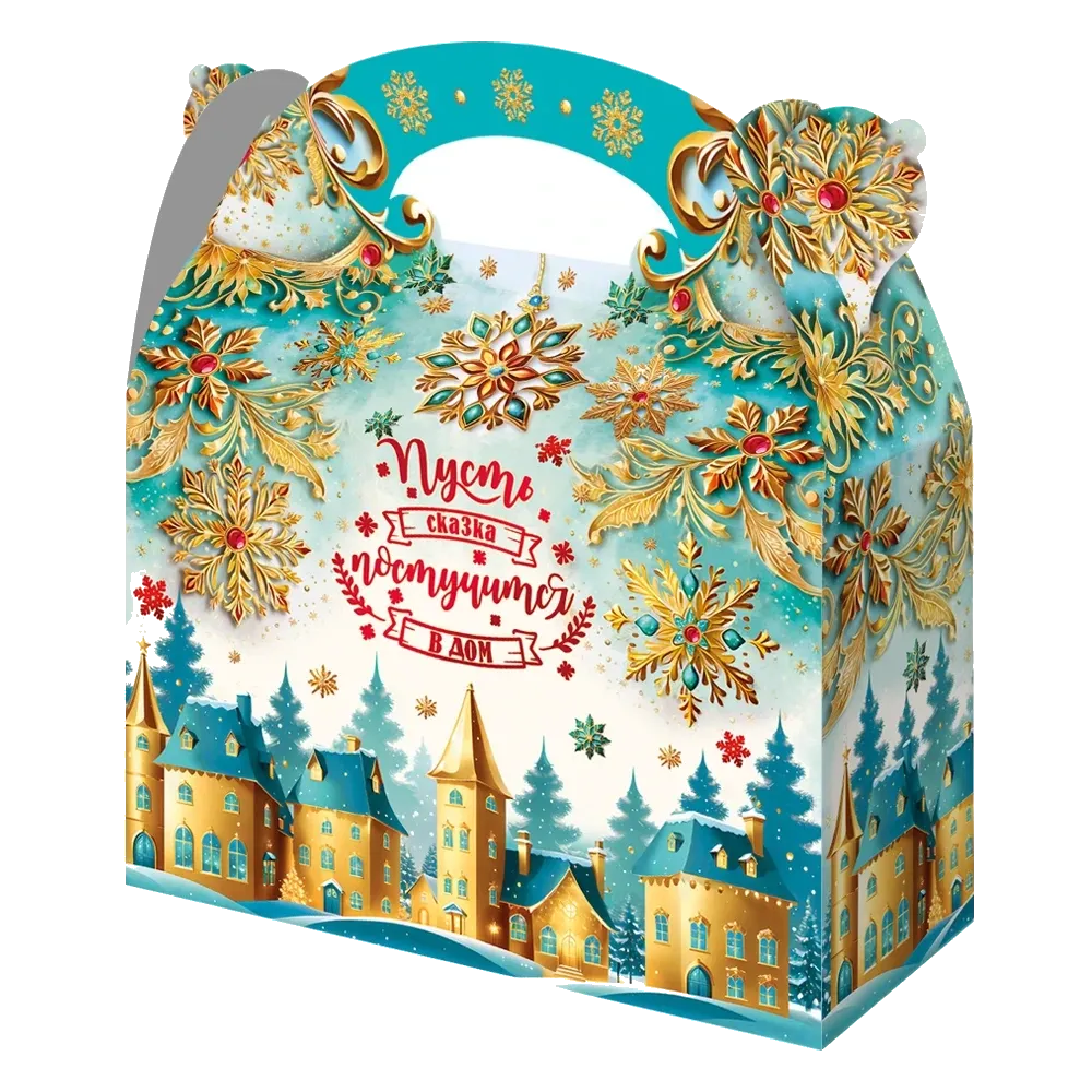 Подарочная упаковка "Золотая Зима" 1500 гр