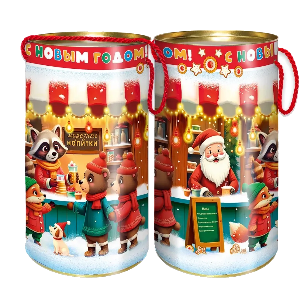 Подарочные тубы "Витрина" 1000 гр